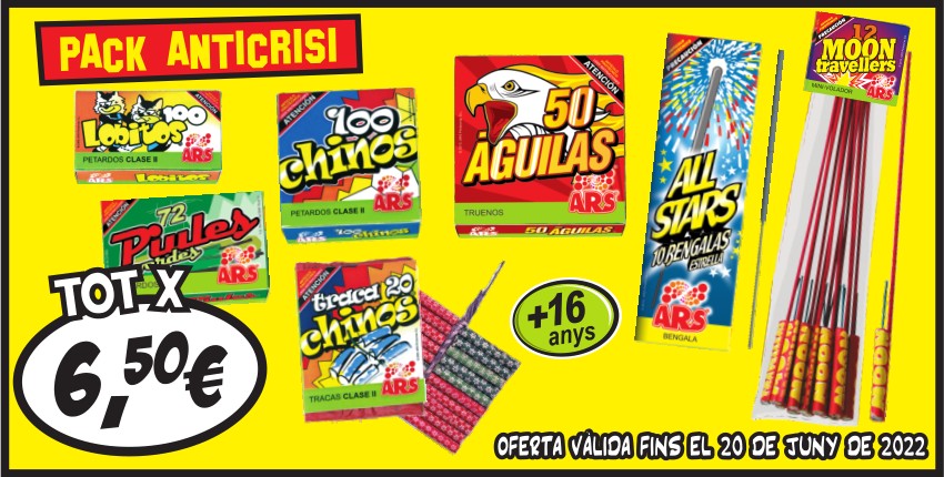 PACK ANTICRISI GROC JUNIOR +16 ANYS