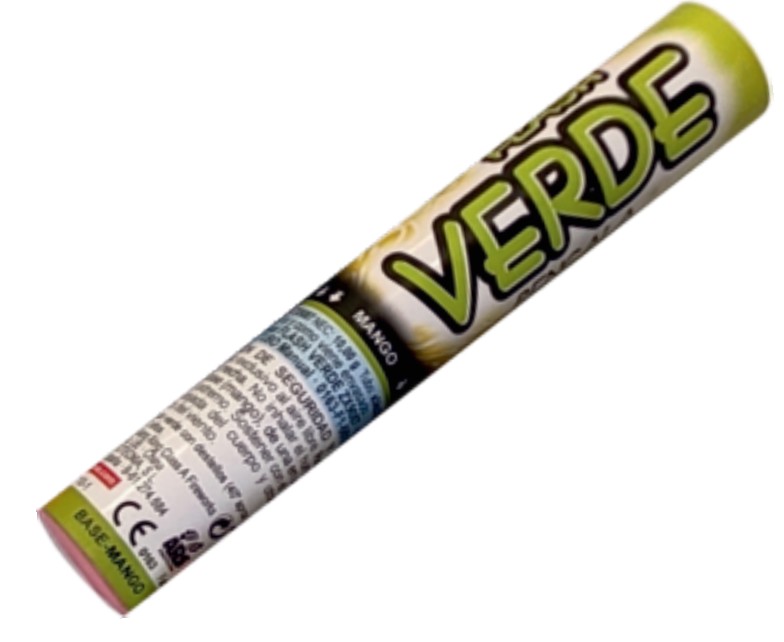 E161*  1 BENGALA FLASH VERDE